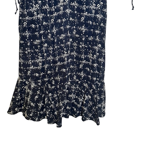 (Sold)Intimately Free People Caught Up Floral Black Mini Dress Size Small - Picture 4 of 12